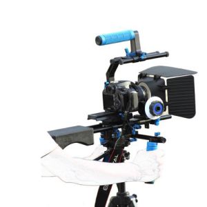 Cheap Dslr rig movie kit with shoulder mount+Hand Grip+Follow Focus+Matte BoxFor Camcorder for sale