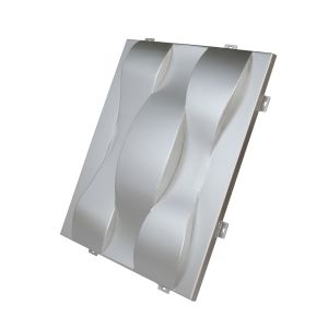 3D Hyperbolic Aluminium Panel With Convex Protuberant Surface For Special