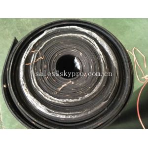 Insertion rubbber sheet increased tensile strength and wear resistance