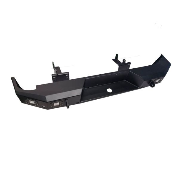 DONGE RAM 4x4 Auto Accessories Winch Rear Bumper with Tire Carrier and Jerrycan