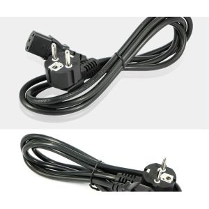 2 Core 2.1MM European Plugs Copper Ac Adapter Power Cord CCC certificated