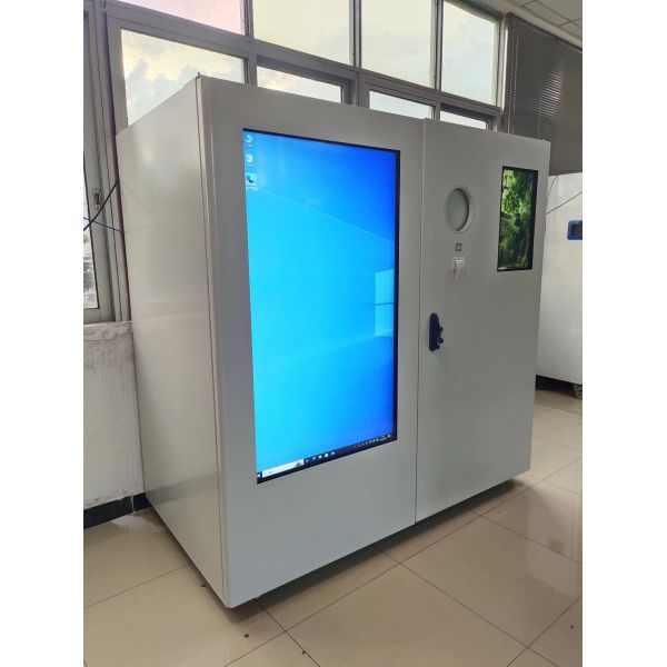 55inch Ads Screen Can And Bottle Vending Machine Smart Recycling Solution For