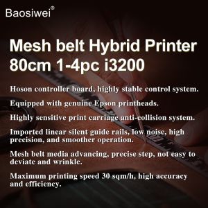 Mesh Belt Hybrid Printer 80cm 2-4pc i3200-A1
