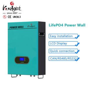 Grade A Lifepo4 Battery Pack Bms Home 51.2v 100ah Lithium Wall Battery