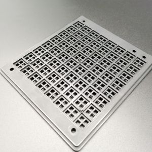 SGS Approved Reusable Stackable ESD Safe Trays Black With Thin Chips