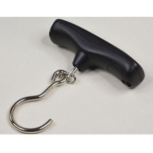 Black Hook Strap Travel Digital Scale Over Load Indication With CR2032 Batteries