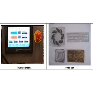 Small Automatic liquid Blister Packing Machine with Special Feeder