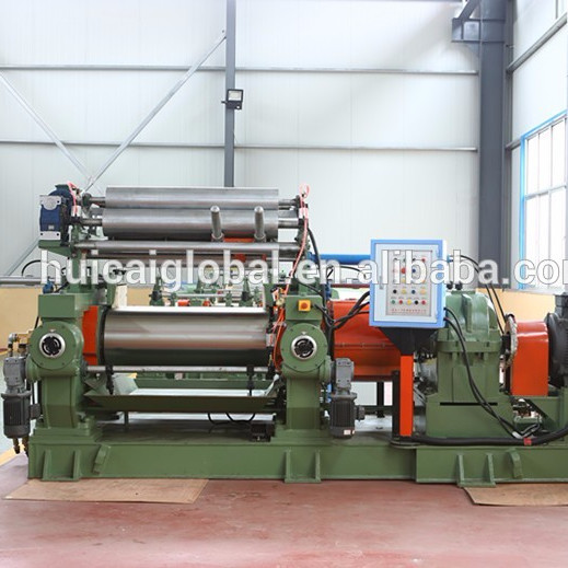 Quality Optional Blocking Rubber Mixing Mill with 21-22 rpm Front Roll Rotation Speed wholesale