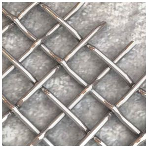 Cheap OEM Stainless Steel Lock Crimp Wire Mesh For Industrial Applications for sale