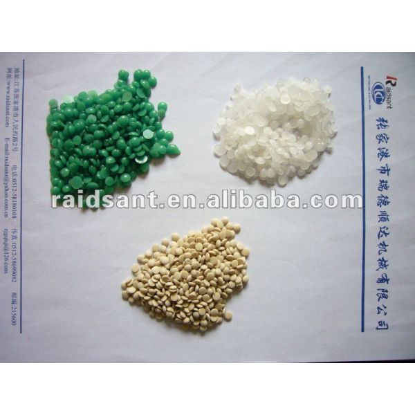 Wax granules making machinery steel belt granulator