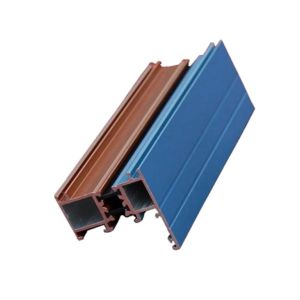 Thermal Break Solid Colourful Alloy Extrusion Profiles Industrial grade