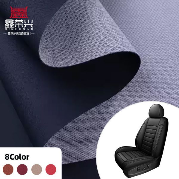 Quality PVC Abrasion-Resistant Synthetic Leather for Car Seat Covers wholesale