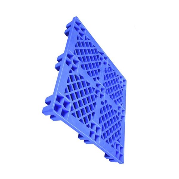 Quality Blue HDPE Nestable Plastic Pallet 2000Kg Static Load Pallet 1100 X 1100 X 145 wholesale