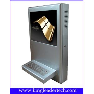 Modern Slim Wall Mount Kiosk