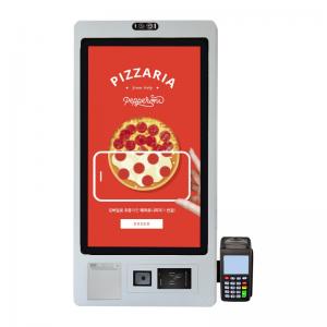 Cheap 32inch Lcd Restaurant Ordering Self Service Bill Payment Machine for sale