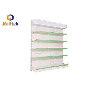 Custom Supermarket Gondola Shelving Retail Display Racks For Convenience Store