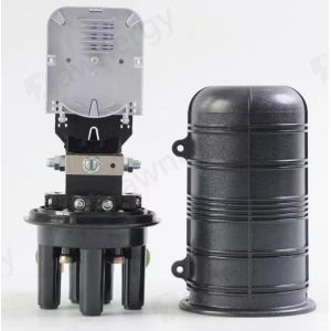 China 48 Core Splicer Closure Dome Type Fiber Optic Cable Joint Box Splice Closure For FTTH Wall Pole Mounted on sale