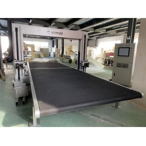 Automatic Oscillating Blade Pu 3D Shapes Cnc Machine For Foam Cutting
