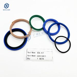 China CATEEEEEerpllar 324-0411 Excavator Hydraulic Cylinder Boom Slew Seal Kit on sale
