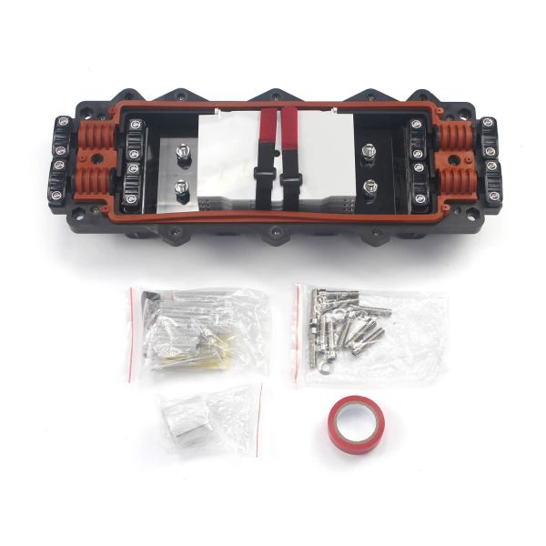 Wall Mounting 144F Fiber Optic Splice Closure PP PC Plastic With High Strength