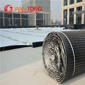 Roof Water Drainage HDPE PP Dimpled Board Plastic Drain Sheet Compound Cell