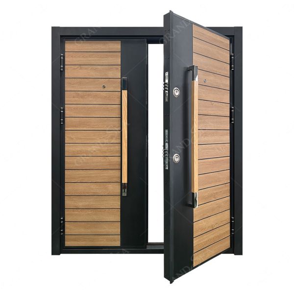 Turkish Main House Front Entry Exterior Safety Modern Steel Security Armored Turkey Door for Home