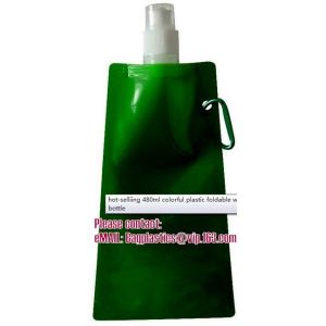 customized Reusable Stand Up 500ml 1000ml Packaging Spout Plastic Bag For Liquid