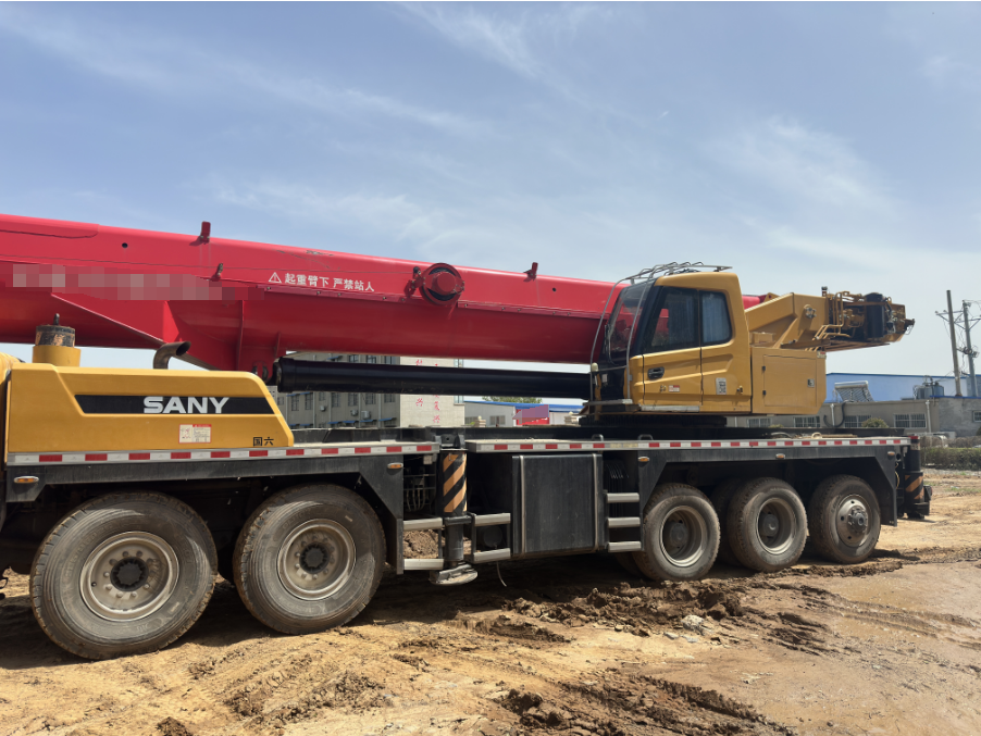 SANY 100 Ton Used Truck Crane Hydraulic 2022 STC1000C7-1 WIth Robust Chassis