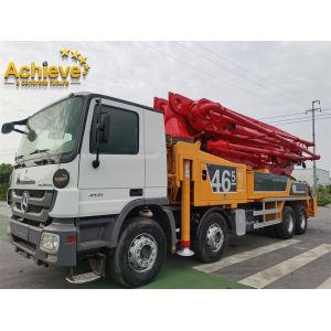 Efficient Putzmeister Used Concrete Pumps Truck M46-5 Roll Z folding