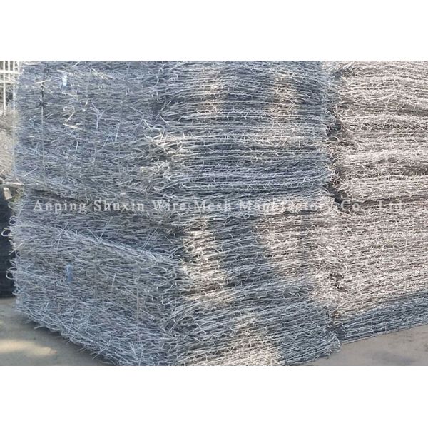 Quality Rust Resistance Galvanized / Pvc Pipe 2.0mm Gabion Wall Cages wholesale