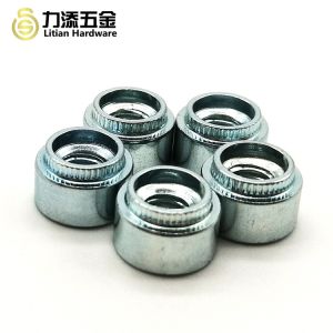 Round Metal Self Locking Nut Self Clinching PEM M12 Zinc Plated SGS Approved
