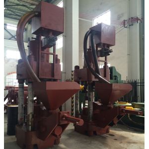 Semi Automatic Hydraulic Briquette Press Machine For Metal Cooper Chip