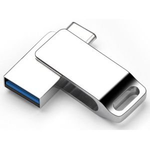 Buy cheap Metal U-disk for Computer & Mobile Phone Dual purpose USB3.0 TYPE-C OTG Rotating from wholesalers