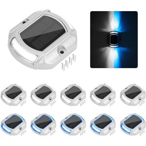 246g IP67 Solar Deck Light with Easy Screw Installation and Battery 1.2V/600MAH