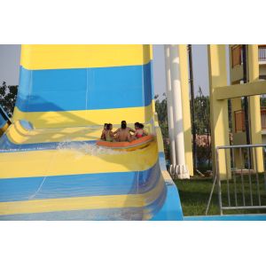 Exciting Holiday Resort Combination Spiral Water Slides for Swimming Pool
