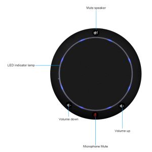 Omnidirectional OEM USB Conference Speakerphone