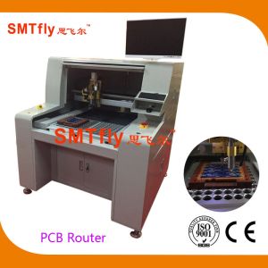 Double Station PCB Router Depaneling Machine with Auto Routing Bit Checker