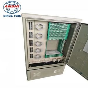 96 Core 144 Cores 288 Cores Outdoor Fiber Optical Cable Distribution Cabinet For