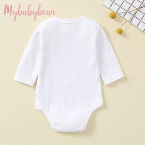 Unisex onesie bodysuit with bib 100% cotton organic jumpsuit knitted baby romper