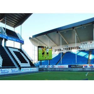 Live Broadcast SMD P8 Stadium Perimeter LED Display Board 16.7 Million