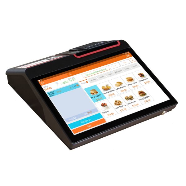 Quality 11.6/12.5 inch 1366*768P Capacitive Touch Panel POS System with Built-in 58mm Thermal Printer wholesale