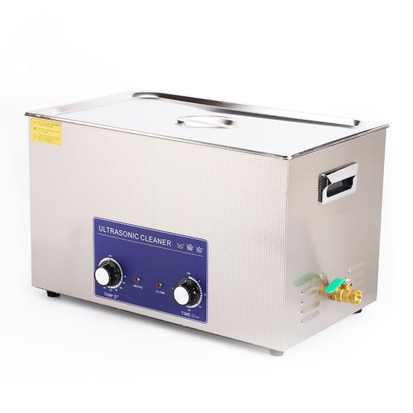 Quality 600W 30L High Capacity Knob Type Mechanical Ultrasonic Cleaner with SUS304 Tank and 1 Year Warranty wholesale