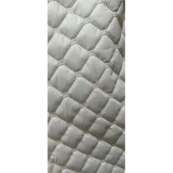 Quilting with Nylon Taslon for coating bed sheets Printed desings for fashion