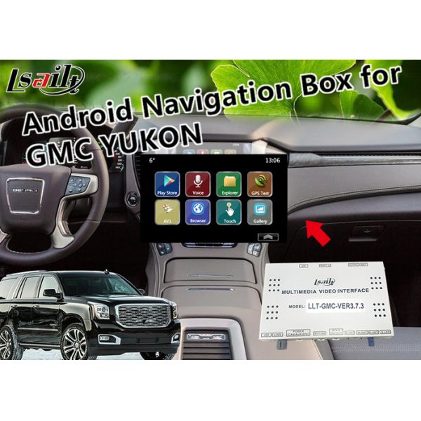 Quality Android Auto Interface for 2014-2018 GMC Yukon Sierra Terrain with Mirrorlink Youbute Online Map Google Play wholesale