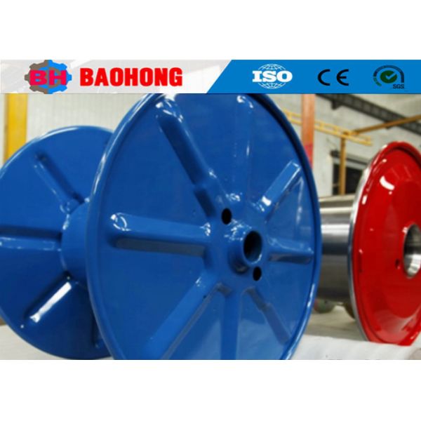 Quality Single Layer Steel Metal Drums Punching Bobbin For Cable Wire wholesale