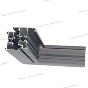 Windproof Balcony Aluminum System Windows Heat Insulation Door Profile