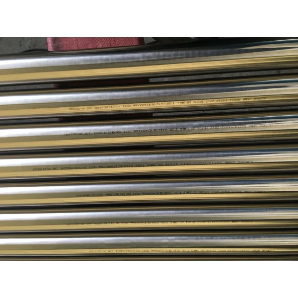 Stainless Steel Seamless Tube EN 10216-5 W.Nr.1.4547 / 1.4462 / 1.4410 / 1.4501