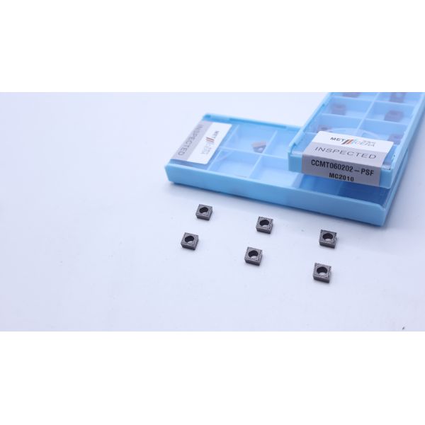 CCMT060202 CNC Lathe Indexable Cermet Turning Insert for the Finishing of Steel and Other Metal