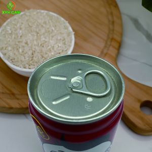 Beverages Drinks Round Tin Containers CMYK Offset For Baby Milk Spirits