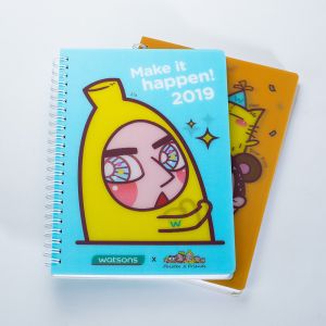 Cheap A5 A4 Standard Cheap 3D Notebook Customizable 3D Lovely Panda Journal Notebook for sale